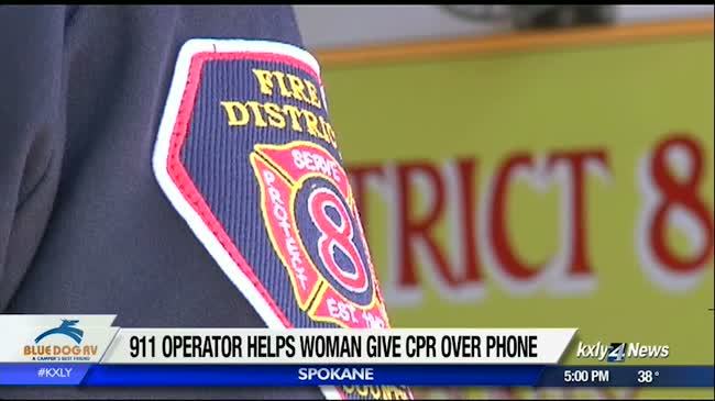 Woman given instructions for CPR over the phone after calling 911