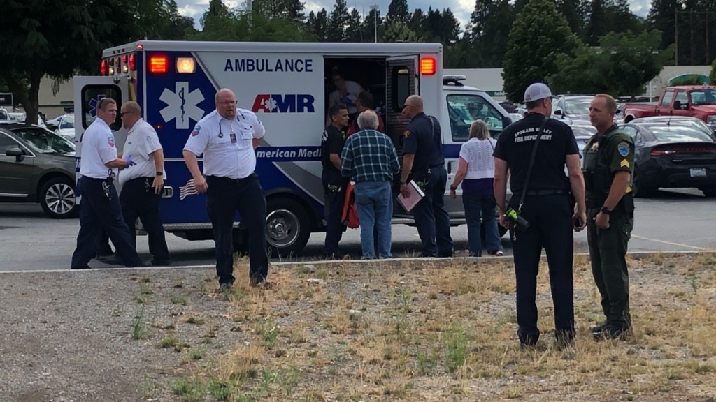 Woman taken to hospital after being rescued from Spokane River