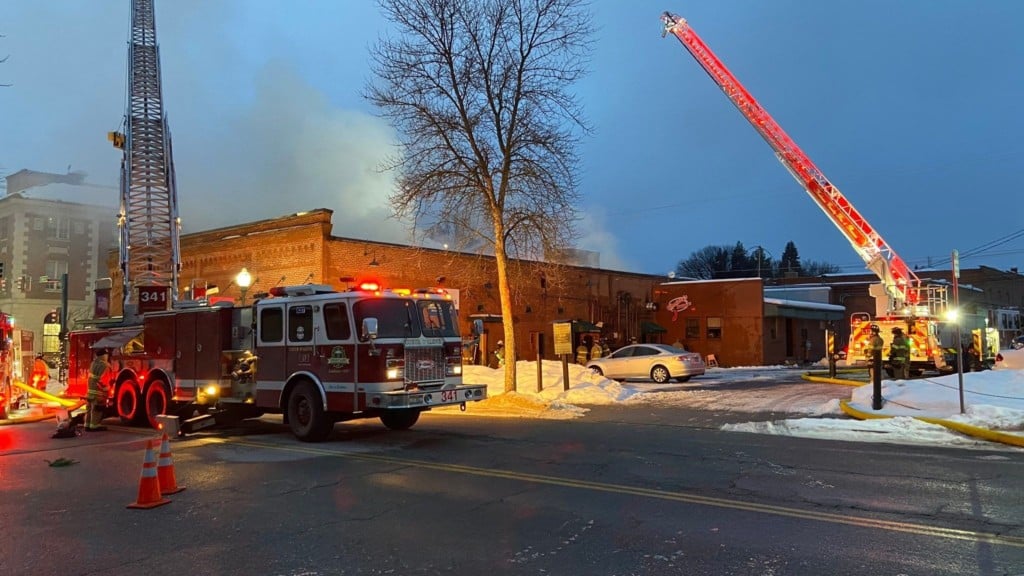 Fire businesses were destroyed in a fire in downtown Coeur d'Alene.