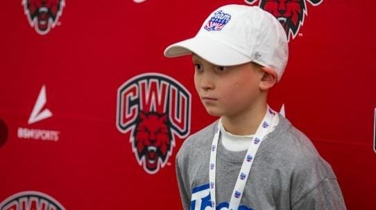 A 9 year old boy was drafted by the Central Wash. University baseball team.