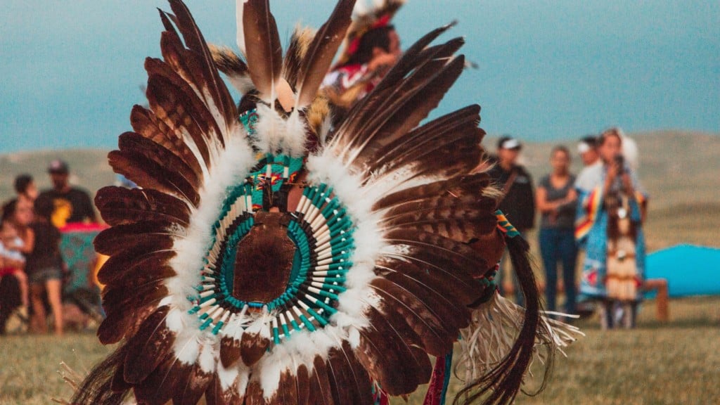 Traditional Native American regalia