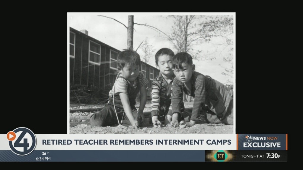 Retired teacher remembers WW2 internment camps