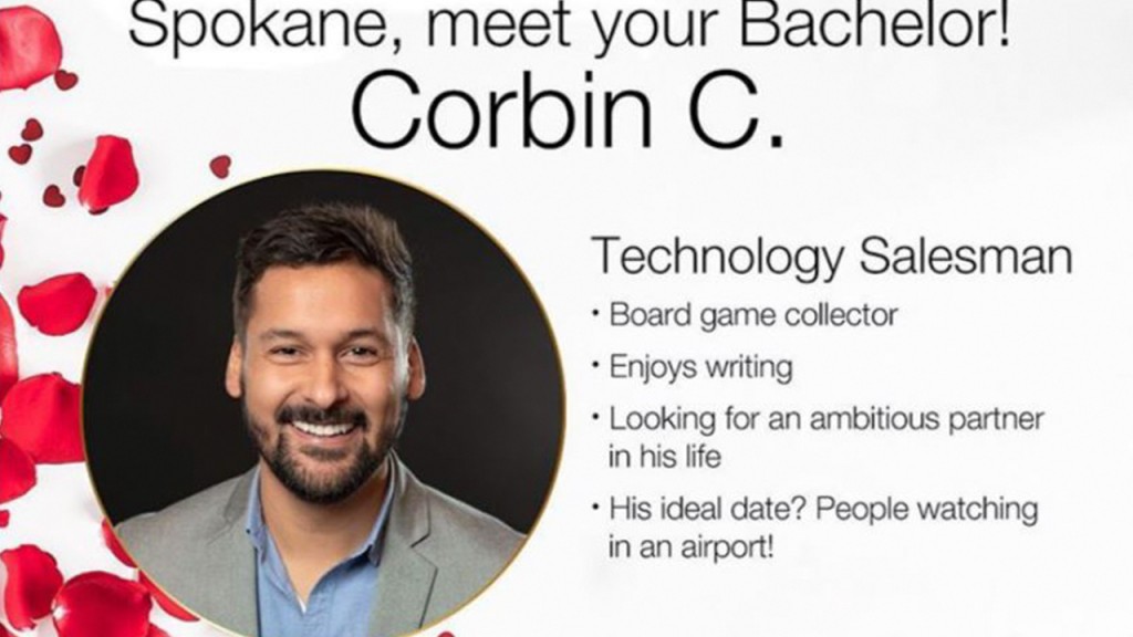 Corbin Cabrera announced as Spokane's Bachelor