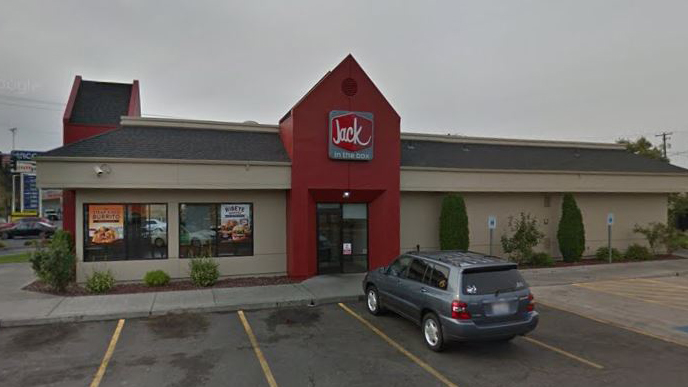 Exterior of Yakima Jack in the Box