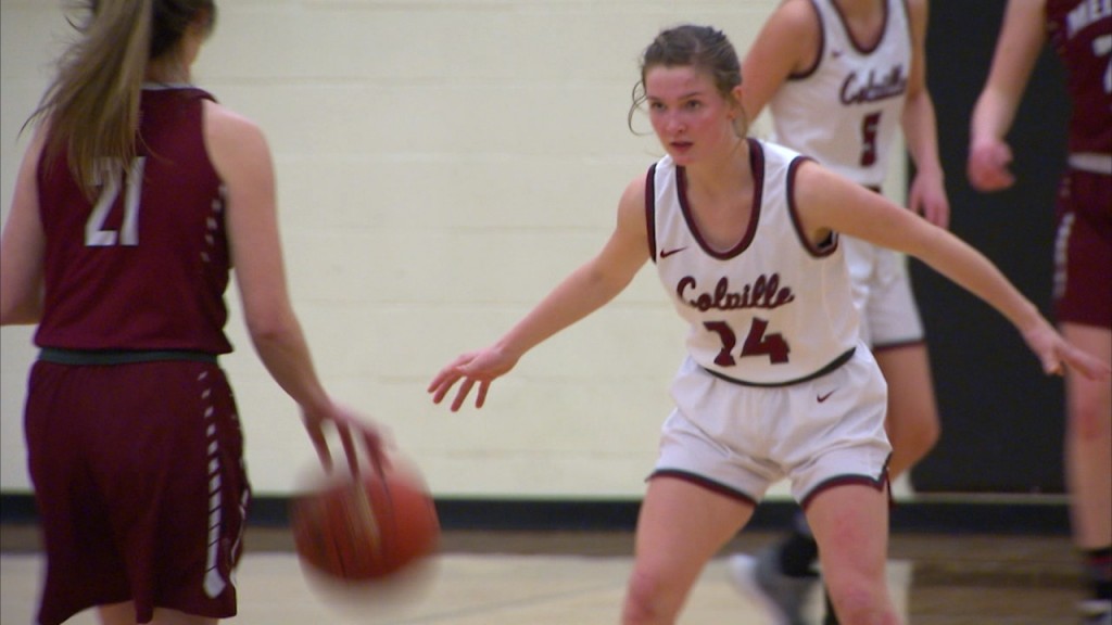 Colville's Katelynn Lewis is a leader for the Indians on and off the basketball floor