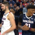 Mac Graff walked for the first time since an injury, Rui Hachimura showed up in the Kennel, and the Zags won on senior night