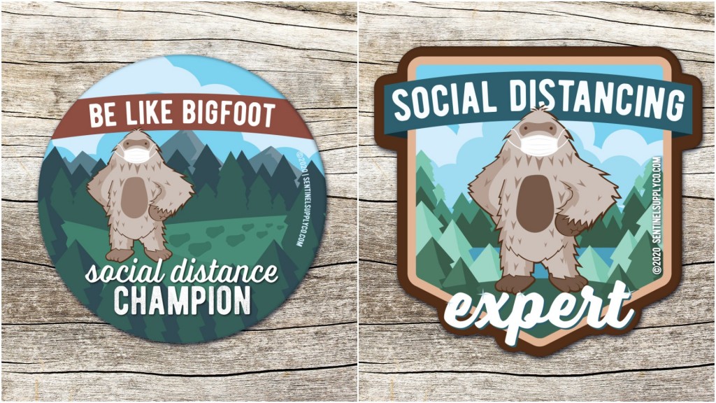 Social Distancing Expert stickers