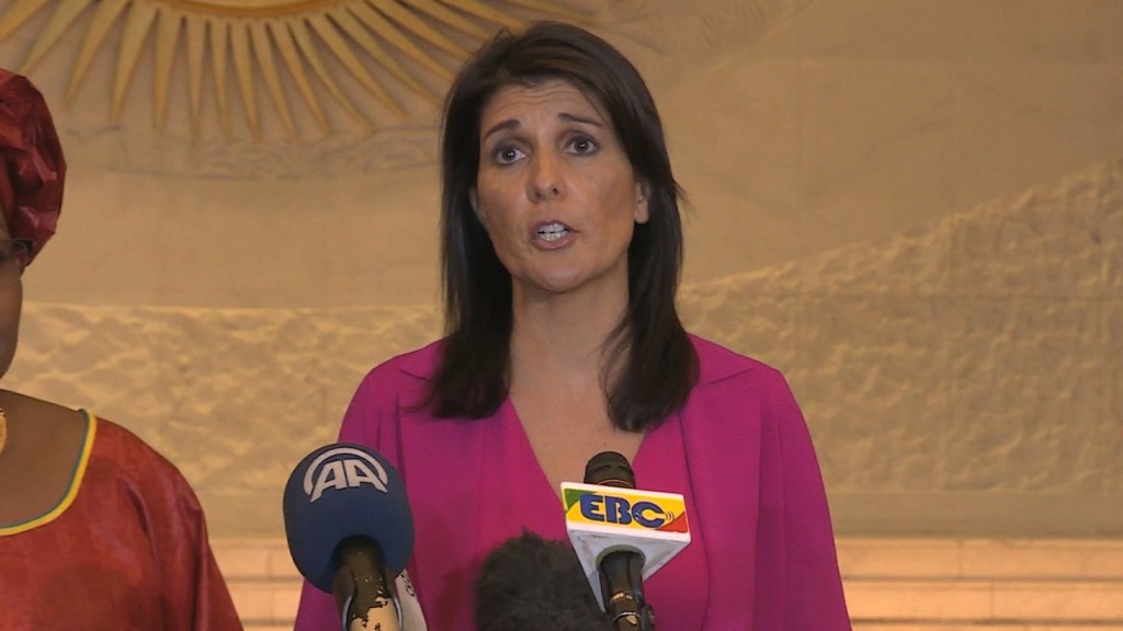 Nikki Haley: ‘We will never accept a nuclear North Korea’