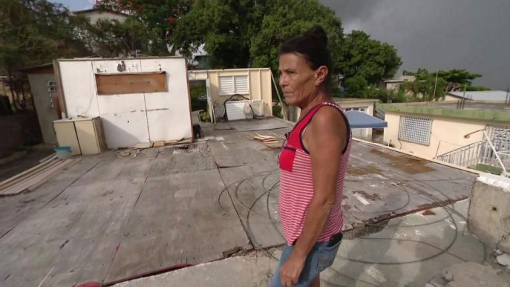 Hurricane Maria destroyed her home. Now Dorian threatens her shelter