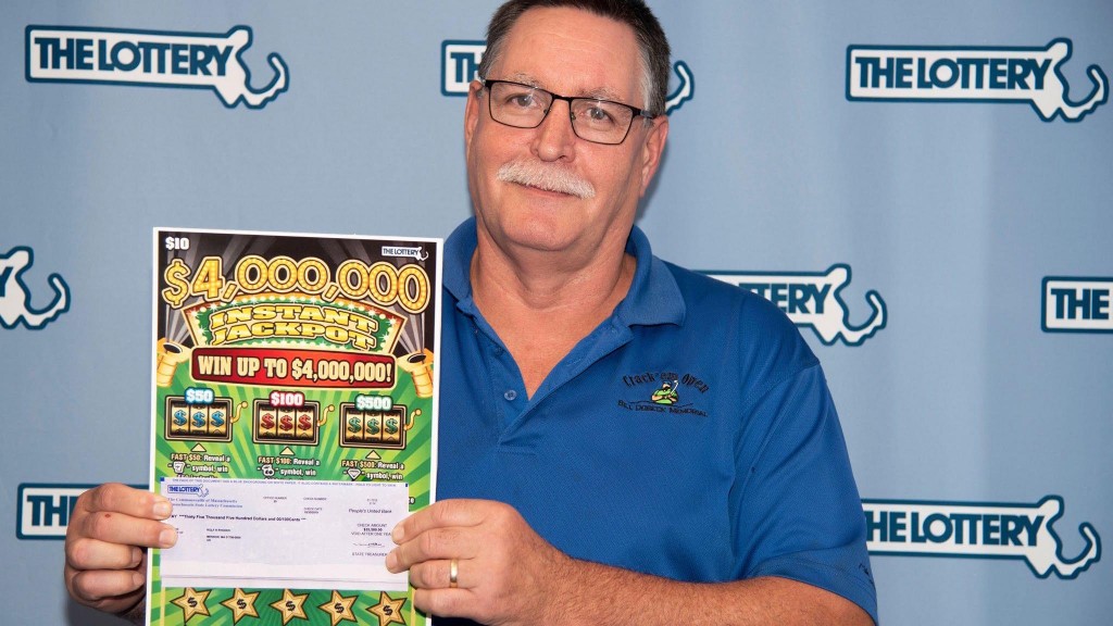 Mass. man wins $1 million in lottery for second time