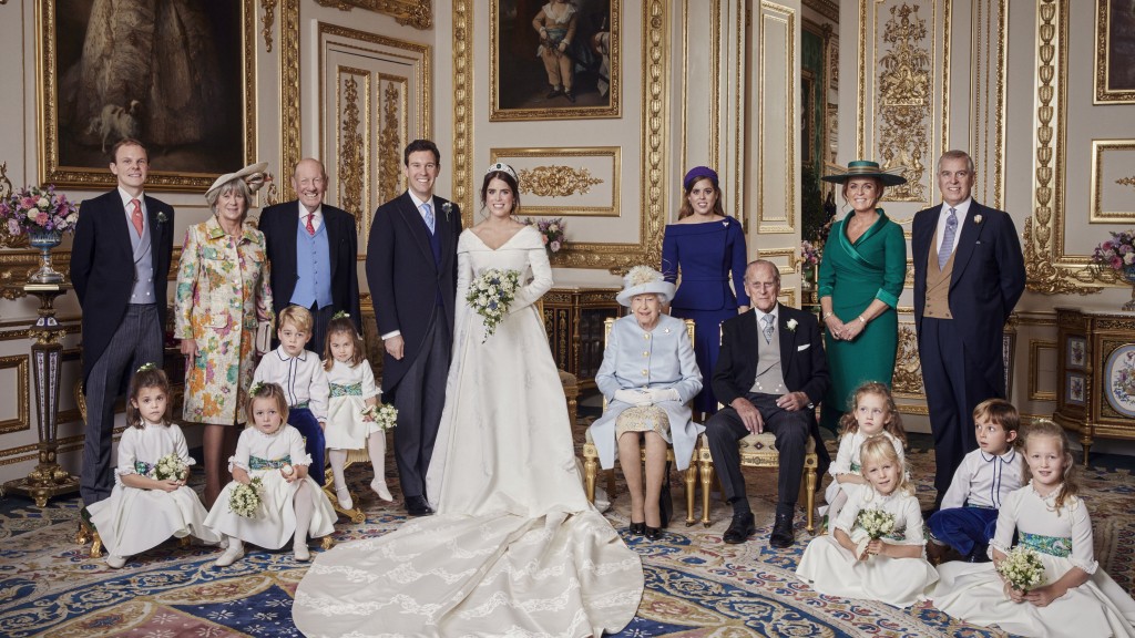 Princess Eugenie’s official wedding photographs