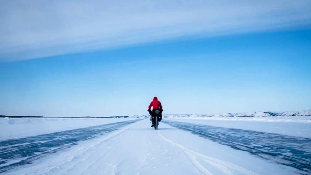 Meet the man who cycled across the frozen Arctic
