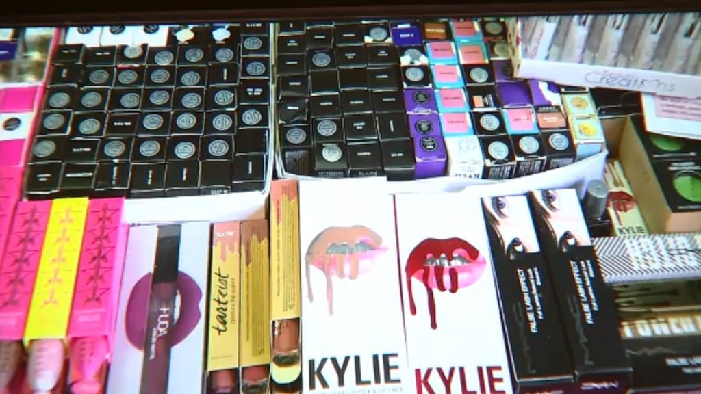 Police find animal waste in counterfeit makeup