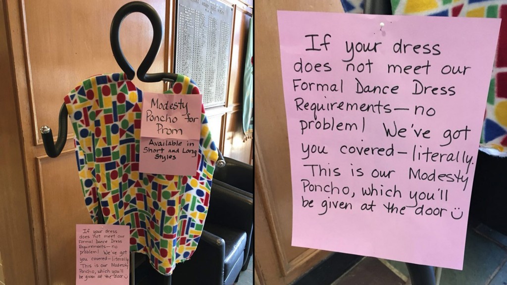 Catholic high school tells girls to cover up at prom
