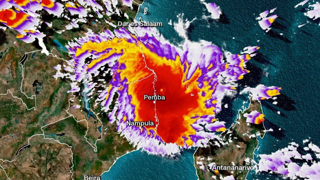 Tropical Cyclone Kenneth death toll rises to 38 in Mozambique, officials say