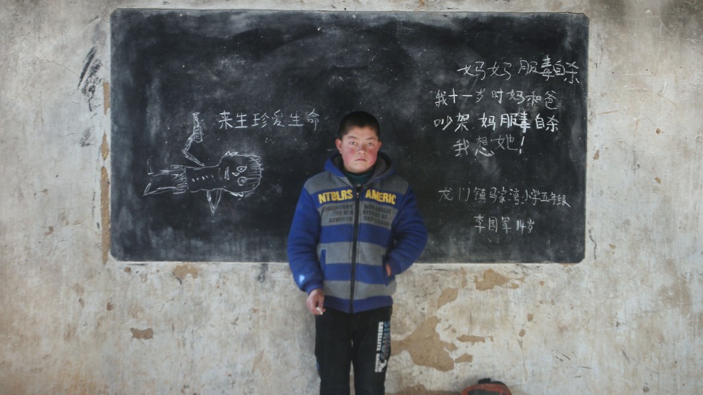 Photographer documents the plight of China’s left-behind kids