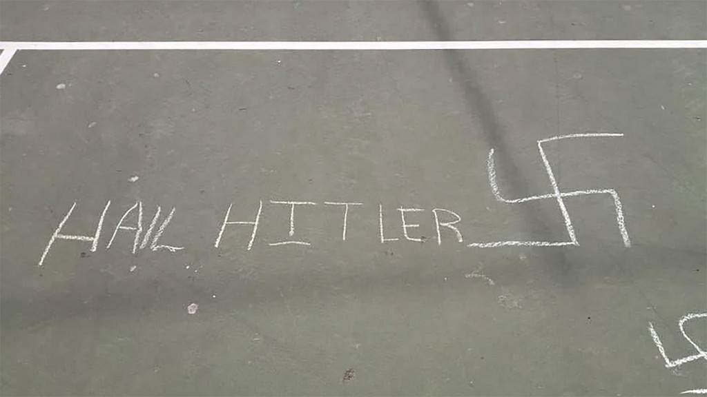 12-year-old charged with drawing anti-Semitic graffiti on NYC playground