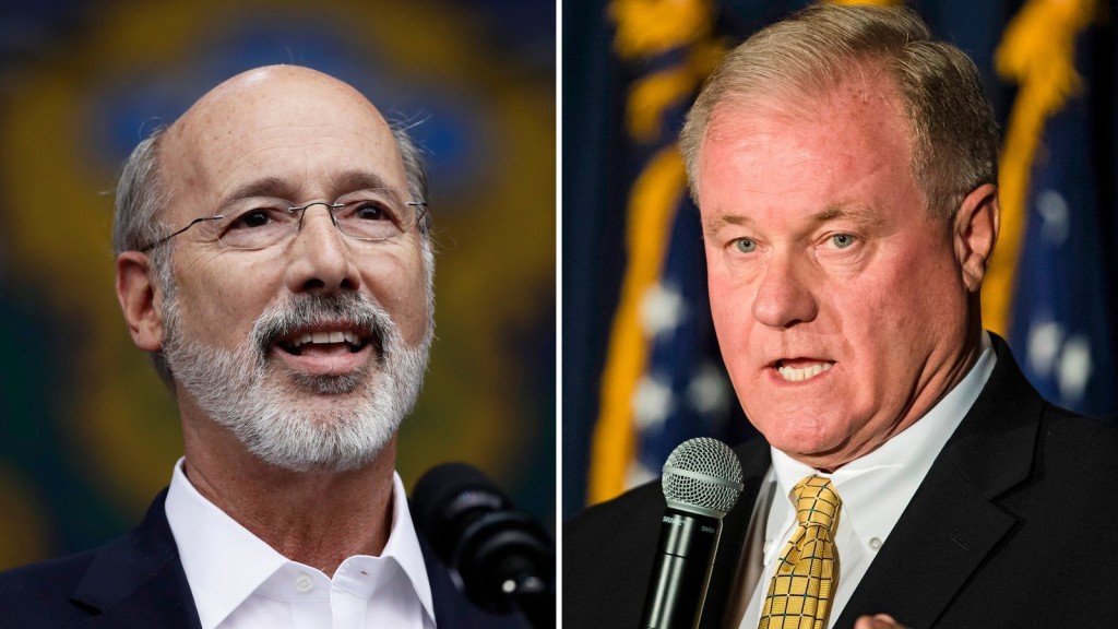 Pa. candidate says he’ll stomp over governor’s face