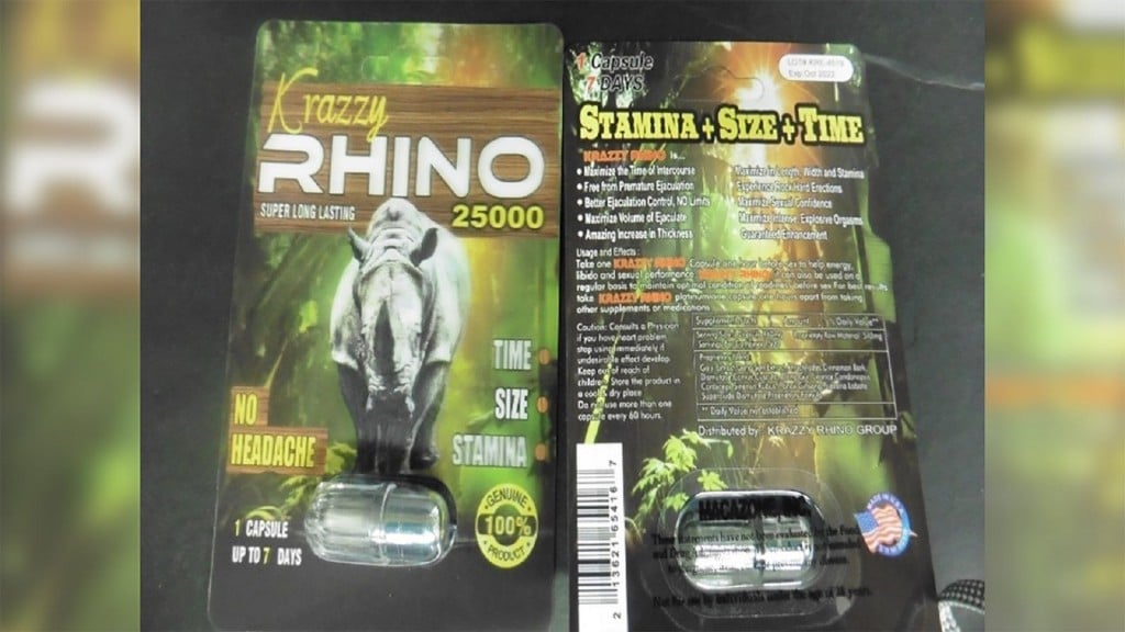 FDA warns against using Rhino male enhancement products