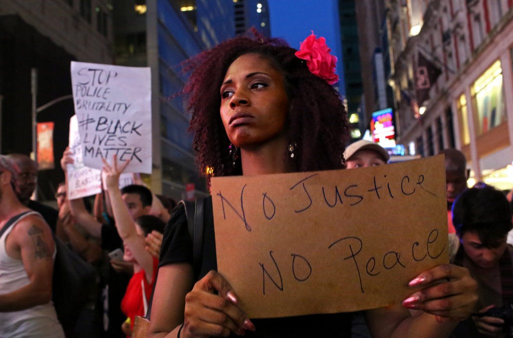 Protests after police shootings