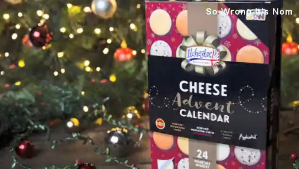 Advent calendar ditches chocolate for cheese