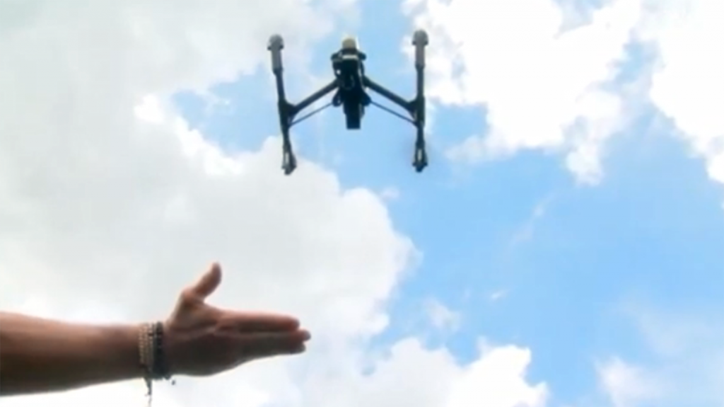 How can a drone bring an airport to a standstill?