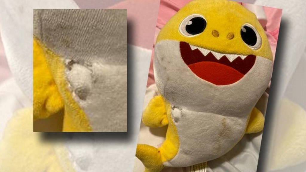 Baby Shark stuffed toy saves toddler’s life during gunfight