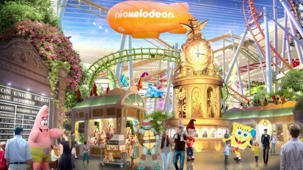 Nickelodeon to open North America’s largest indoor theme park