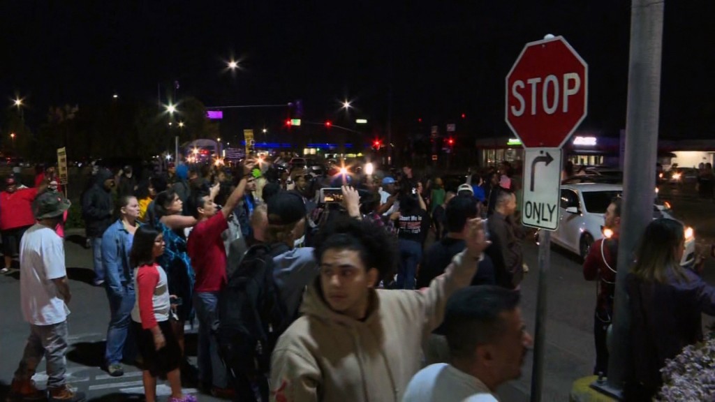 Sacramento sheriff’s vehicle hits protester at Stephon Clark vigil
