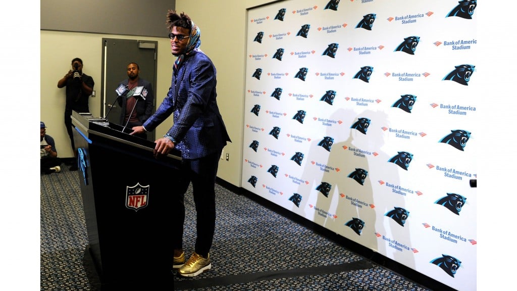 Cam Newton’s post-game outfit a head-turner