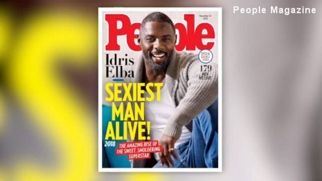 Idris Elba is People’s ‘Sexiest Man Alive’ for 2018