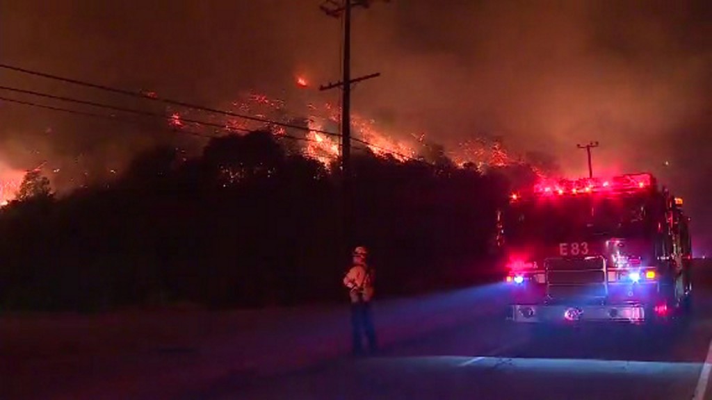Thousands evacuated amid numerous California fires