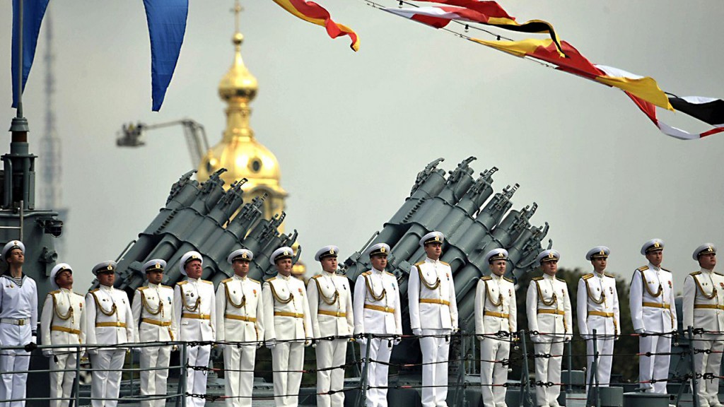 Russia’s navy parade: Big show but how much substance?