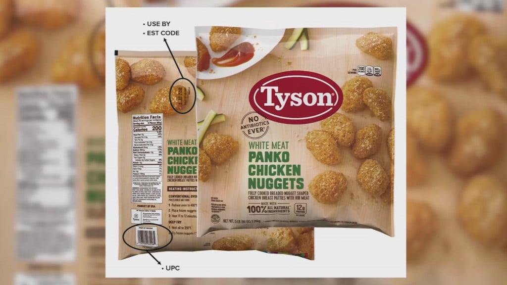Tyson nuggets recalled for possible rubber contamination
