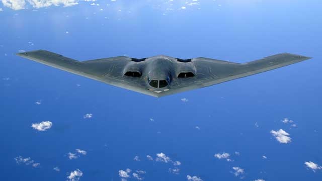 US stealth bomber makes emergency landing after engine, electrical failures