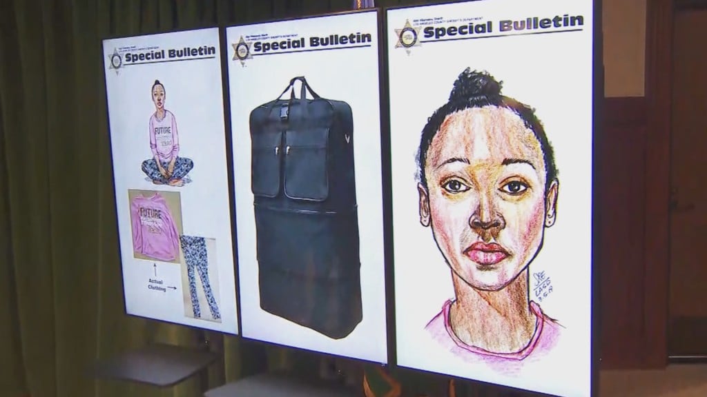 California police identify girl’s body found in duffel bag