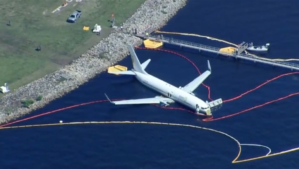 Plane that landed in river changed runways before landing