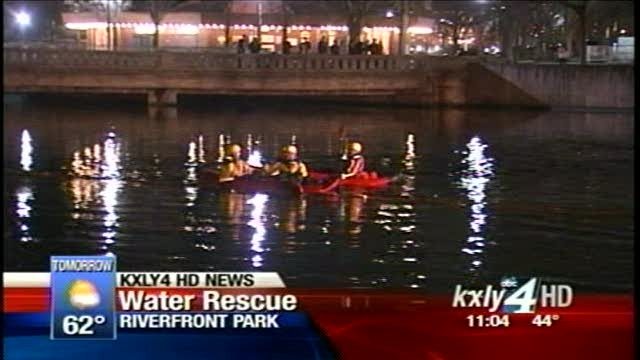 Riverfront Park water rescue sends one to hospital