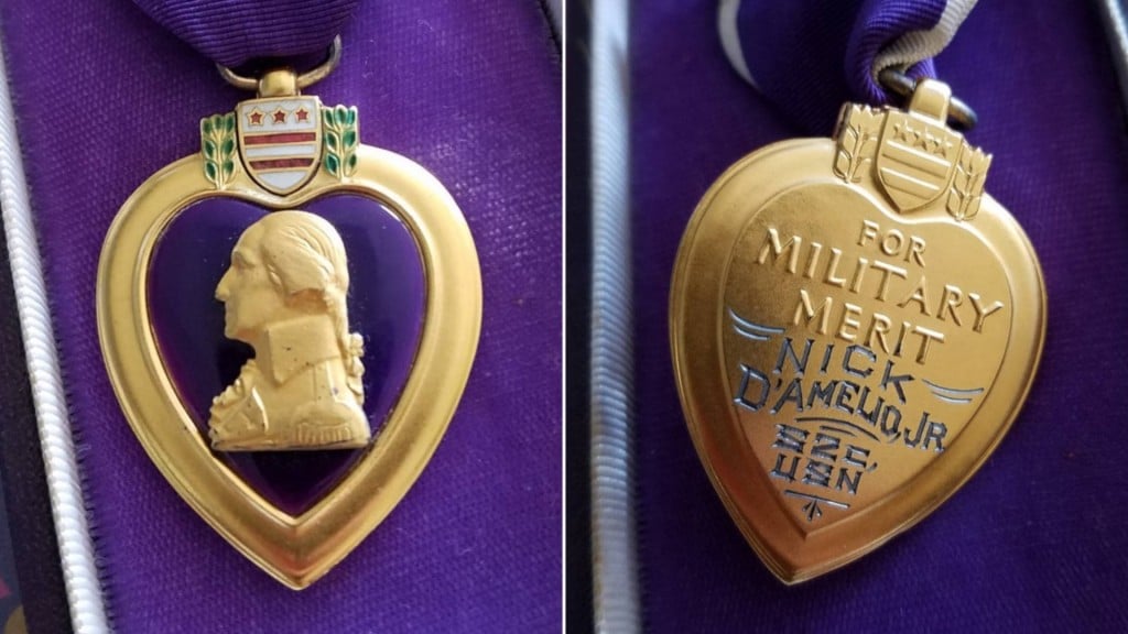 Arizona Goodwill store finds WWII sailor’s Purple Heart