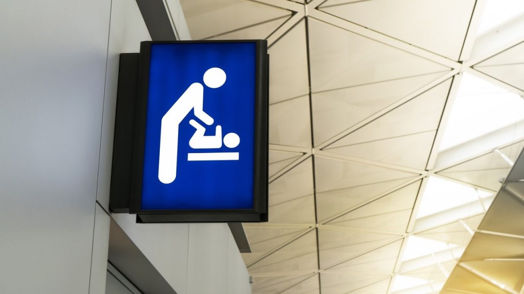 New York now requires changing tables in public men’s restrooms