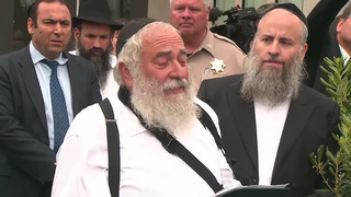 Poway rabbi urges everyone to ‘fill up our buildings’