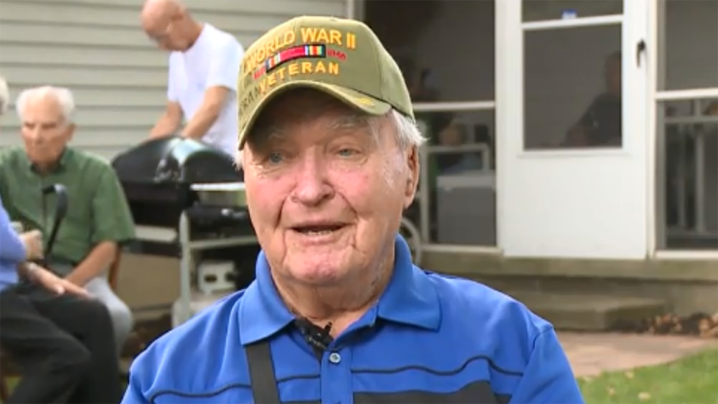 74 years late, WWII veteran receives his high school diploma