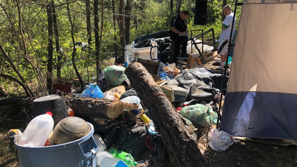 PHOTOS: SPD receives 145 calls on homeless camps since January