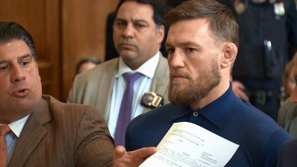 Conor McGregor pleads guilty to disorderly conduct