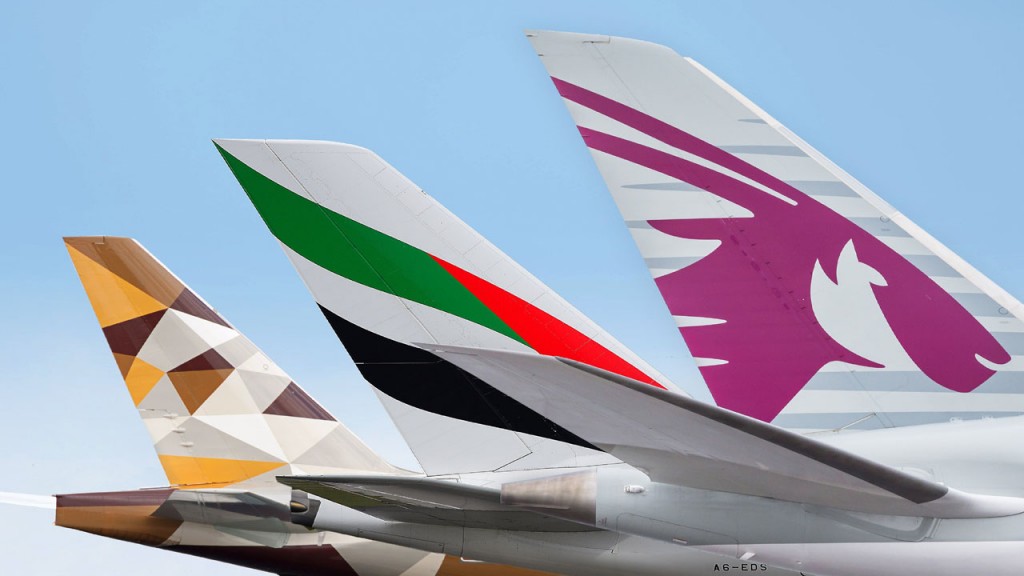 Gulf airlines look East for new business after bumpy 2017
