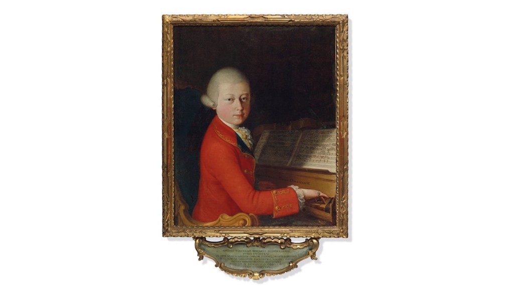 Rare portrait of teenage Mozart could fetch $1.3M at auction