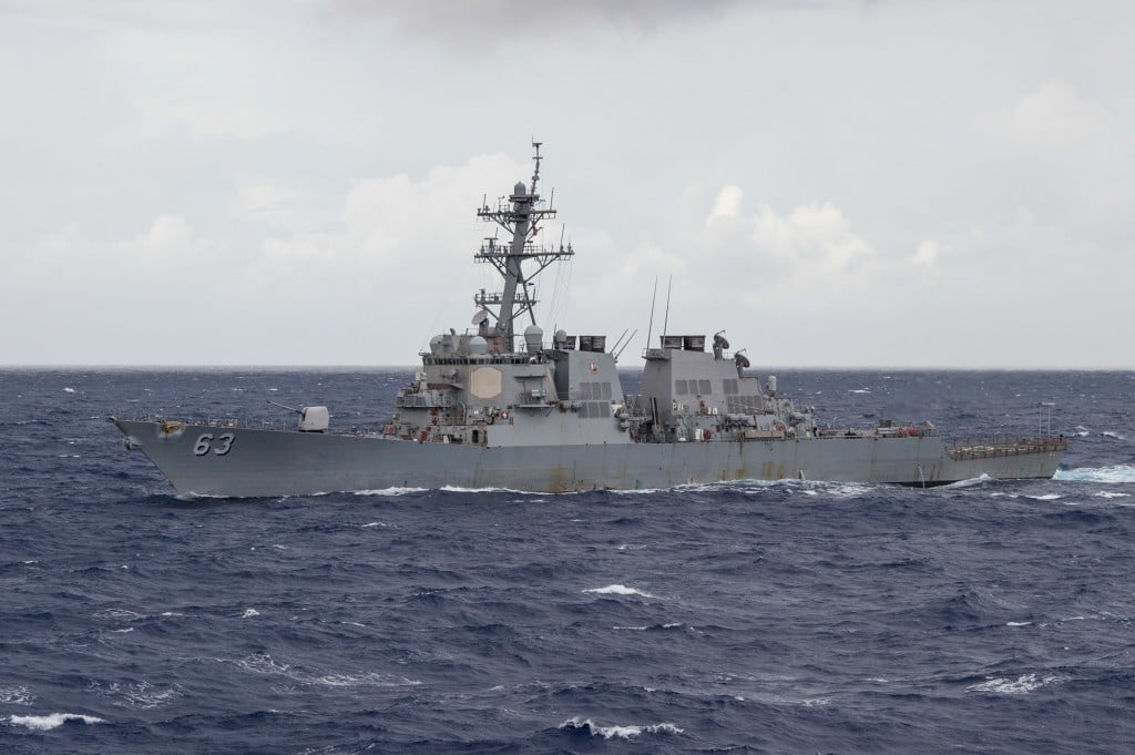 US sails two destroyers through Taiwan Strait