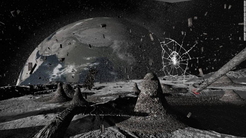 Laurie Anderson’s VR installation flies you to the moon