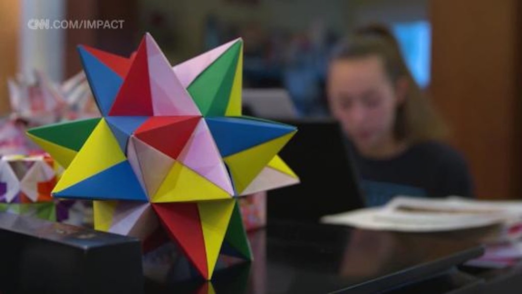 Teen sisters turn origami into fund for clean water projects
