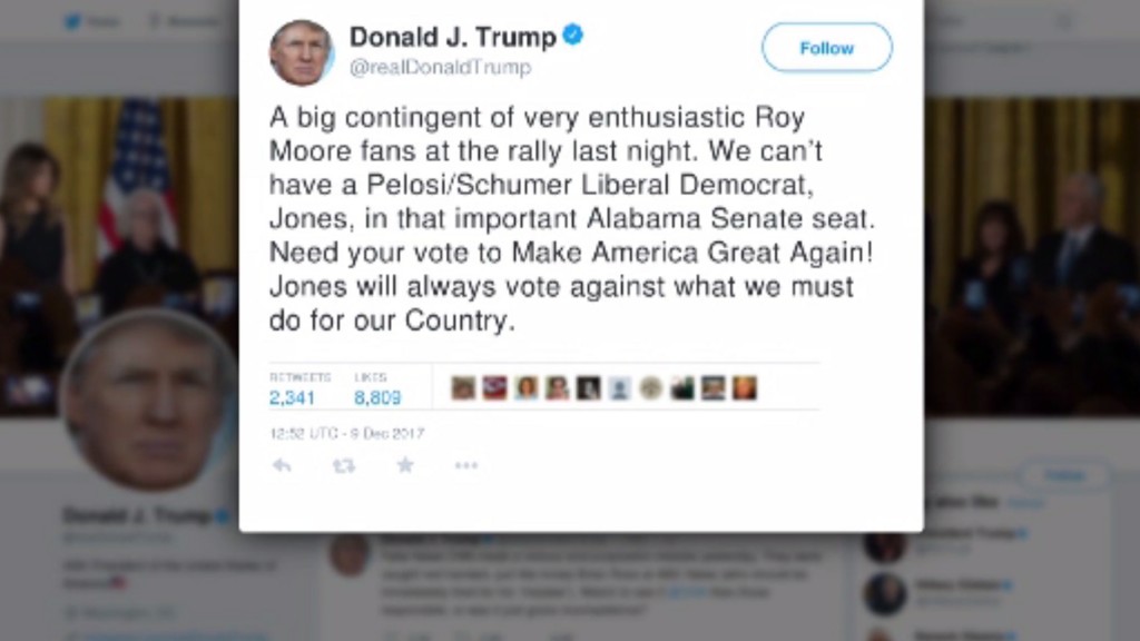 Trump to record robocall for Roy Moore